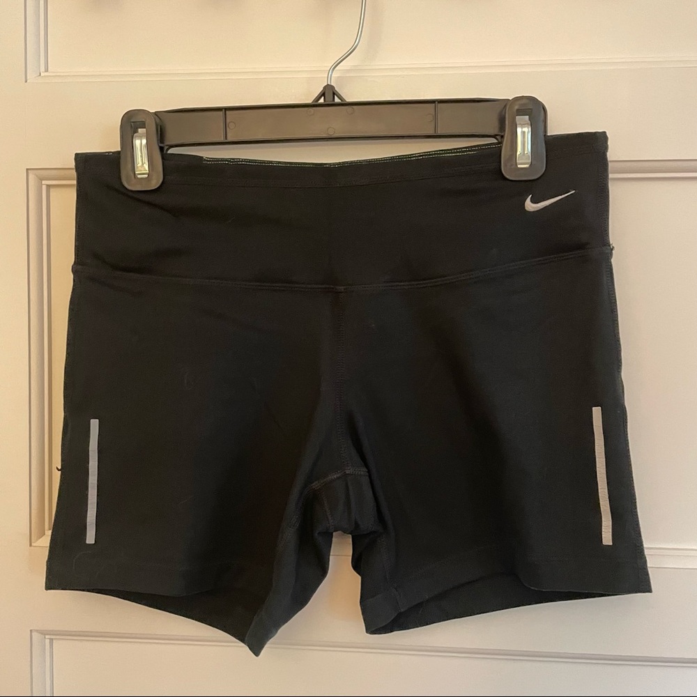 Nike dri fit black bicycle shorts